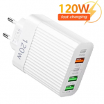 120W USB Charger USB Type C Fast Charging Adapter Quick Charge