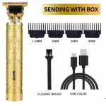Electric Haircutter for Men USB Rechargeable , Rechargeable Golden Buddha Razor Electric Hair Clipper