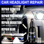 Car Headlight Polishing Agent Scratch Remover Repair Fluid Headlight Renewal Polish And Maintenance Liquid Kit Auto Accessories